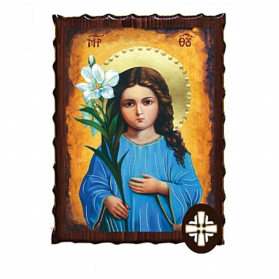 Item: Virgin Mary LITHOGRAPHY Mount Athos ΕΚ135-115, Virgin Mary LITHOGRAPHY Mount Athos
