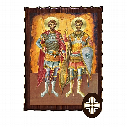 Item: THE SAINTS THEODOROS Mount Athos ΕΚ135-239, THE SAINTS THEODOROS Mount Athos