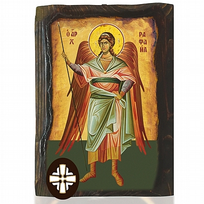 Item: THE ARCHANGEL RAPHAEL Mount Athos ΕΝ306-6, THE ARCHANGEL RAPHAEL Mount Athos