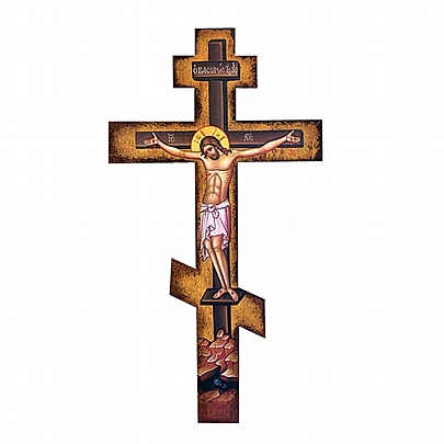 Item: Cross wooden aged | Mount Athos ΕΣ102, Cross wooden aged | Mount Athos