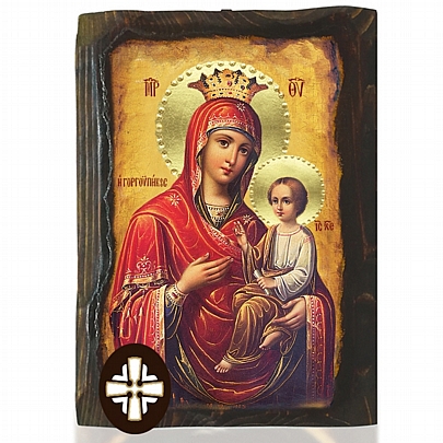 Item: Virgin Mary Gorgoepikoos E306-34, Virgin Mary Gorgoepikoos