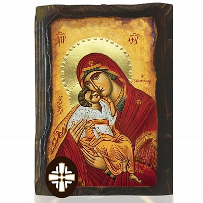 Item: Virgin Mary Glykofilousa E306-38, Virgin Mary Glykofilousa