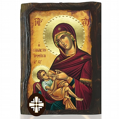 Item: Theotokos the Milk Breeder Mount Athos Ε306-45, Theotokos the Milk Breeder Mount Athos