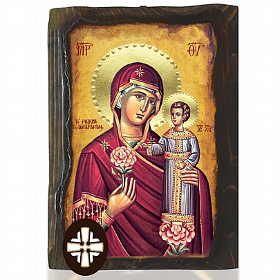 Item: Virgin Mary of Roses | Mount Athos Ε306-49, Virgin Mary of Roses | Mount Athos