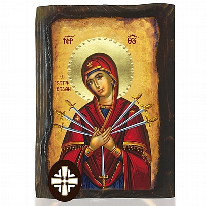 Item: Virgin Mary of the Seven Swords Ε306-56, Virgin Mary of the Seven Swords