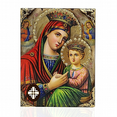 Item: Virgin Mary OF THE ANGELS | LITHOGRAPHY | Mount Athos E137-26, Virgin Mary OF THE ANGELS | LITHOGRAPHY | Mount Athos