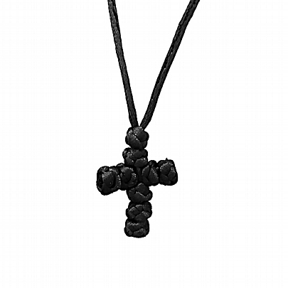 Item: Knitted Neck Cross EST47, Knitted Neck Cross