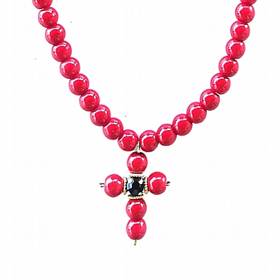 Item: Neck Amulet with Semi – Precious Stones EST03, Neck Amulet with Semi – Precious Stones