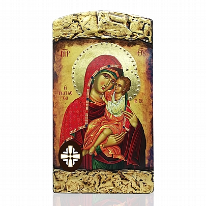 Item: Virgin Mary Giatrissa | LITHOGRAPHY Mount Athos E1527-4, Virgin Mary Giatrissa | LITHOGRAPHY Mount Athos