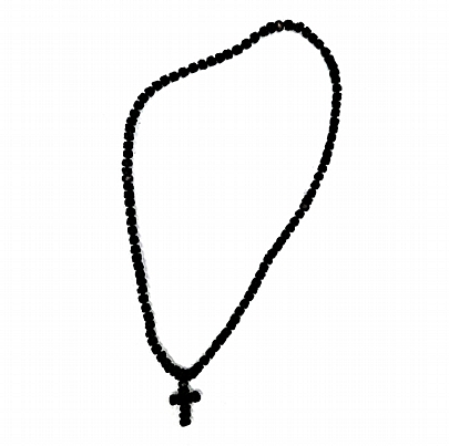 Item: Waxy Prayer Rope 100 Κnots | Mount Athos E.1298, Waxy Prayer Rope 100 Κnots | Mount Athos