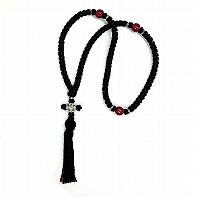 Item: Waxy Prayer Rope 100 Κnots | Mount Athos E.1303, Waxy Prayer Rope 100 Κnots | Mount Athos