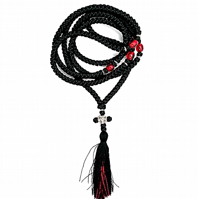 Item: Waxy Prayer Rope 300 Κnots | Mount Athos E.1304, Waxy Prayer Rope 300 Κnots | Mount Athos