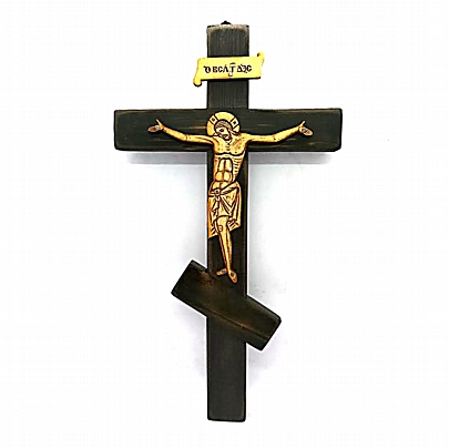 Item: Cross wooden aged | Mount Athos E.1315, Cross wooden aged | Mount Athos