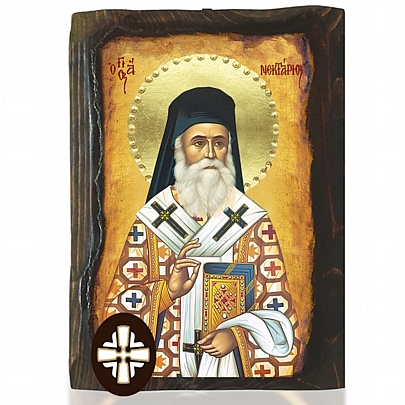 Item: SAINT NECTARIUS Mount Athos E306-73, SAINT NECTARIUS Mount Athos