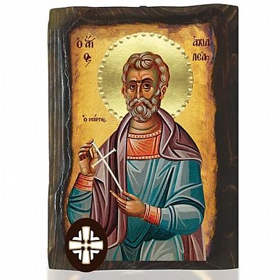 Item: SAINT ACHILLEUS Mount Athos E306-89, SAINT ACHILLEUS Mount Athos