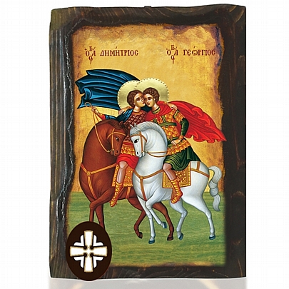 Item: SAINT DIMITRIOS AND SAINT GEORGIOS
| Mount Athos E306-97, SAINT DIMITRIOS AND SAINT GEORGIOS
| Mount Athos