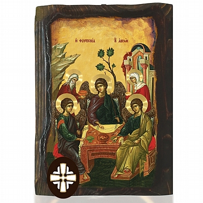 Item: Holy Trinity - The Hospitality of Abraham Mount Athos E306-113, Holy Trinity - The Hospitality of Abraham Mount Athos
