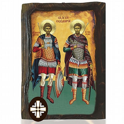Item: THE SAINTS THEODOROS Mount Athos E306-194, THE SAINTS THEODOROS Mount Athos