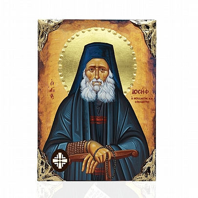 Item: Elder Joseph the Hesychast | LITHOGRAPHY Mount Athos EL478-10, Elder Joseph the Hesychast | LITHOGRAPHY Mount Athos