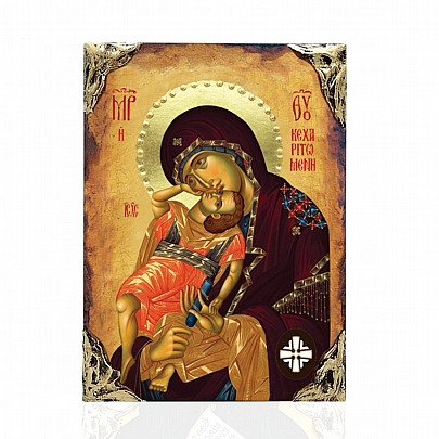 Item: Virgin Mary Full of Grace | LITHOGRAPHY | Mount Athos EL478-88, Virgin Mary Full of Grace | LITHOGRAPHY | Mount Athos