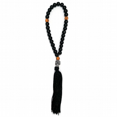 Item: Waxy Prayer Rope 50 Κnots | Mount Athos E.1668, Waxy Prayer Rope 50 Κnots | Mount Athos