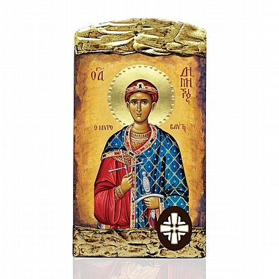 Item: Saint Demetrius | Lithography Mount Athos
E.95, Saint Demetrius | Lithography Mount Athos