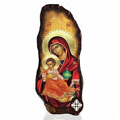 Item: Virgin Mary Sweetness of Angels Mount Athos E304-8, Virgin Mary Sweetness of Angels Mount Athos