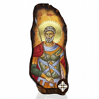 Item: Saint Menas Mount Athos E304-26, Saint Menas Mount Athos