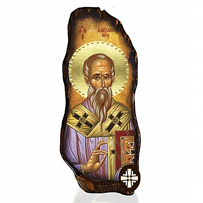 Item: Saint Alexander Mount Athos E304-48, Saint Alexander Mount Athos