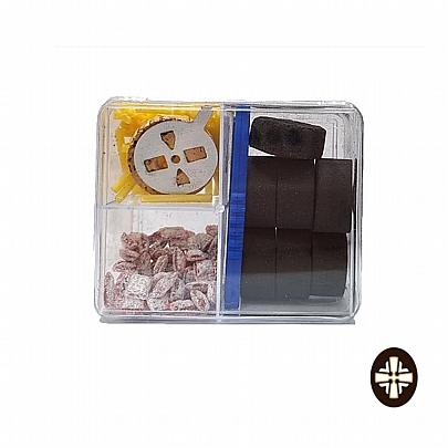 Item: Incense set, coals, wicks E.2256, Incense set, coals, wicks