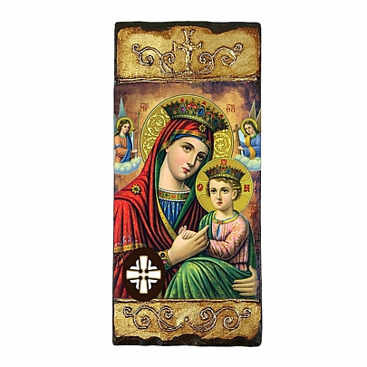 Item: Virgin Mary OF THE ANGELS | LITHOGRAPHY | Mount Athos EV246, Virgin Mary OF THE ANGELS | LITHOGRAPHY | Mount Athos