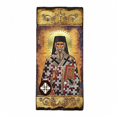 Item: Saint Dionysios of Zakynthos LITHOGRAPHY Mount Athos E265, Saint Dionysios of Zakynthos LITHOGRAPHY Mount Athos