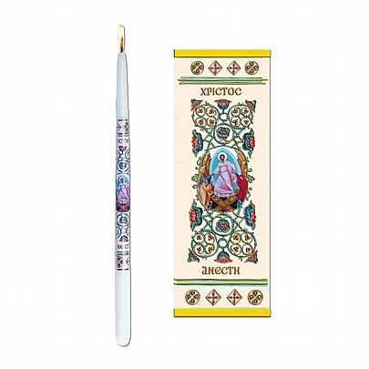 C.2475, Αναστάσιμη λαμπάδα με χρυσοτυπία