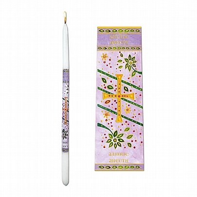 C.2480, Αναστάσιμη λαμπάδα με χρυσοτυπία