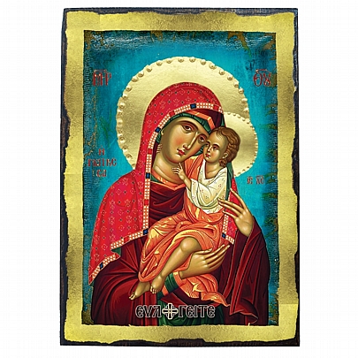 Item: Virgin Mary Giatrissa | LITHOGRAPHY Mount Athos E.2613, Virgin Mary Giatrissa | LITHOGRAPHY Mount Athos
