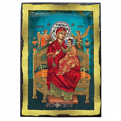 Item: Theotokos Pantanassa LITHOGRAPHY Mount Athos E.2615, Theotokos Pantanassa LITHOGRAPHY Mount Athos