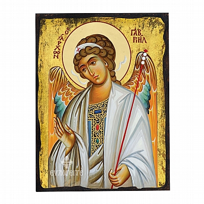 Item: THE ARCHANGEL GABRIEL silkscreen Mount Athos Ε.2732, THE ARCHANGEL GABRIEL silkscreen Mount Athos