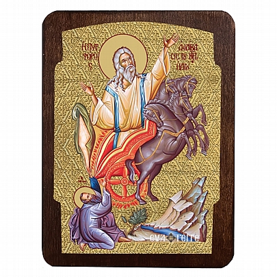 C.2820, Η Ανάβασης του Προφήτη Ηλία με τον Προφήτη Ελισσαίο | Άγιον Όρος