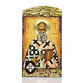 E.102 | SAINT GRIGORIOS THE THEOLOGIST LITHOGRAPHY Mount Athos : 1