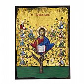 Ε.2721 | THE VINE silkscreen Mount Athos		 : 1