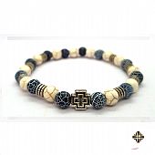 C.2743 | Men's Saint Amulet with semi-precious stones | Mount Athos : 1