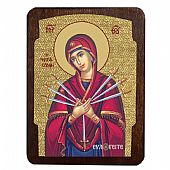 C.2814 | Η Παναγία Επτάσπαθη | Άγιον Όρος : 1